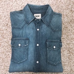 ACNE denim shirt S/46
